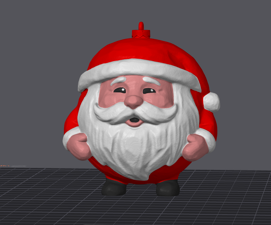 Esfera navidad Santa